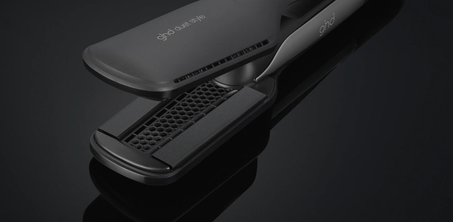GHD Duet Style Fer plat à air chaud 2 en 1 Noir